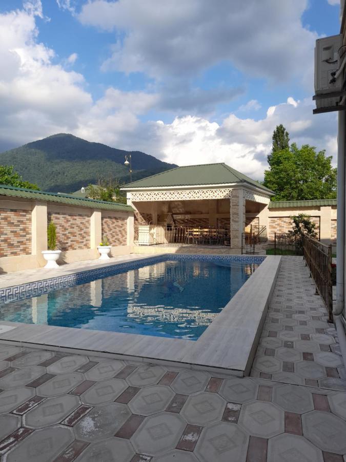 Raffles Villa With Pool Gabala Esterno foto