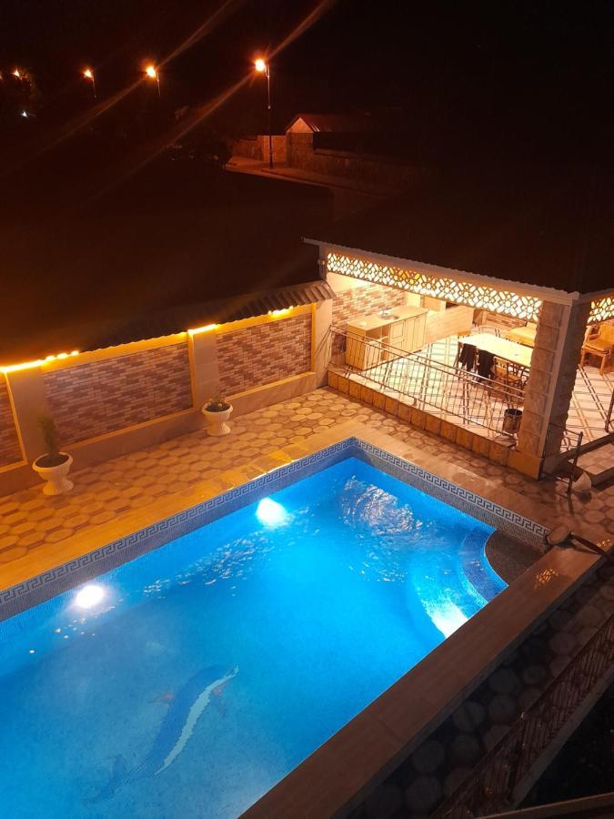Raffles Villa With Pool Gabala Esterno foto