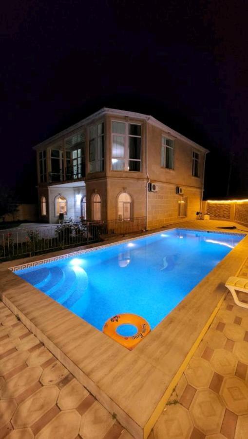 Raffles Villa With Pool Gabala Esterno foto