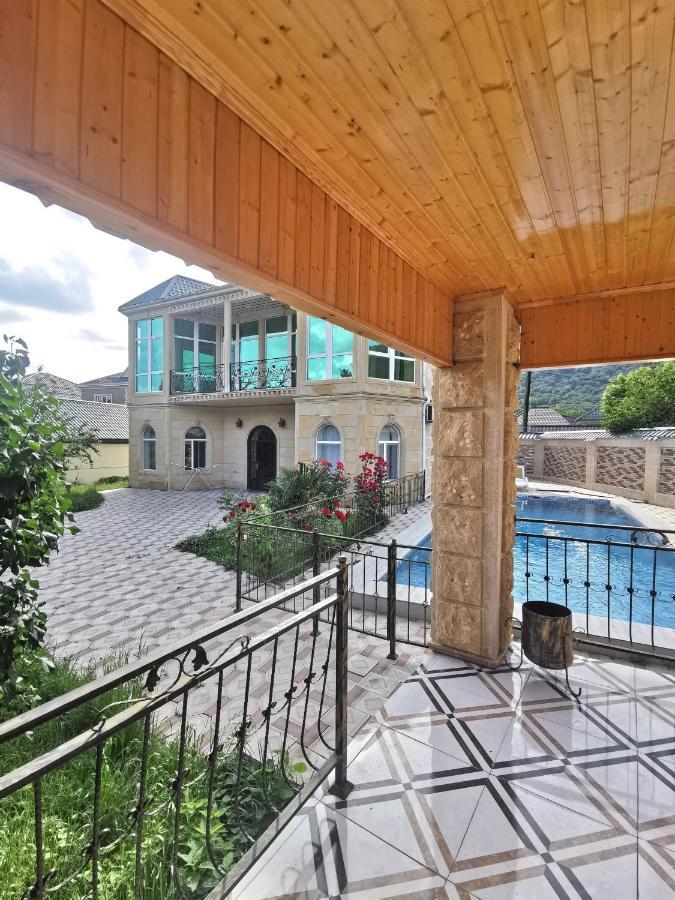 Raffles Villa With Pool Gabala Esterno foto