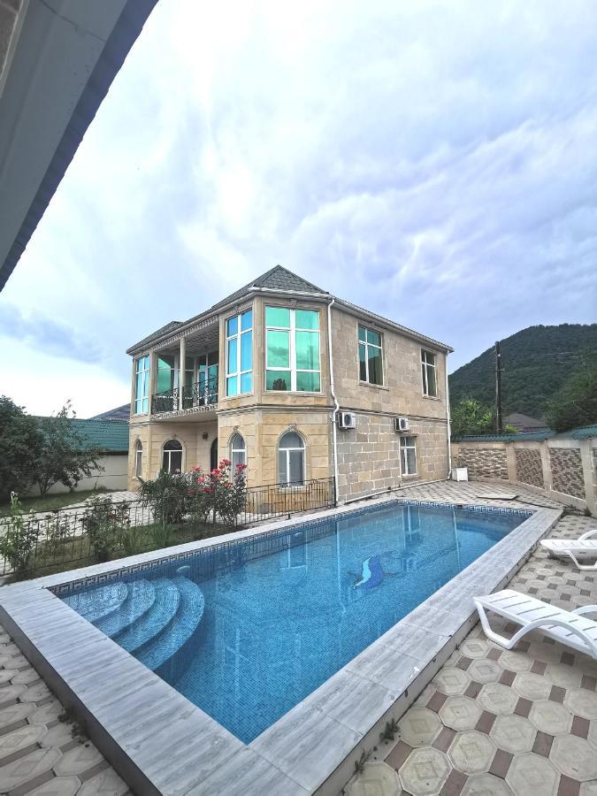 Raffles Villa With Pool Gabala Esterno foto