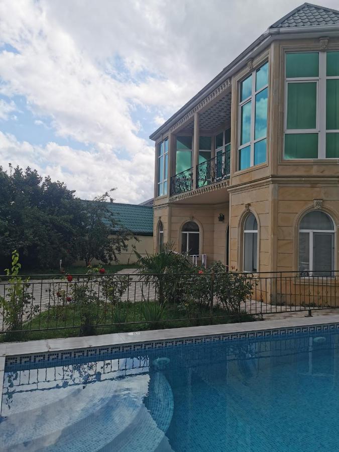 Raffles Villa With Pool Gabala Esterno foto