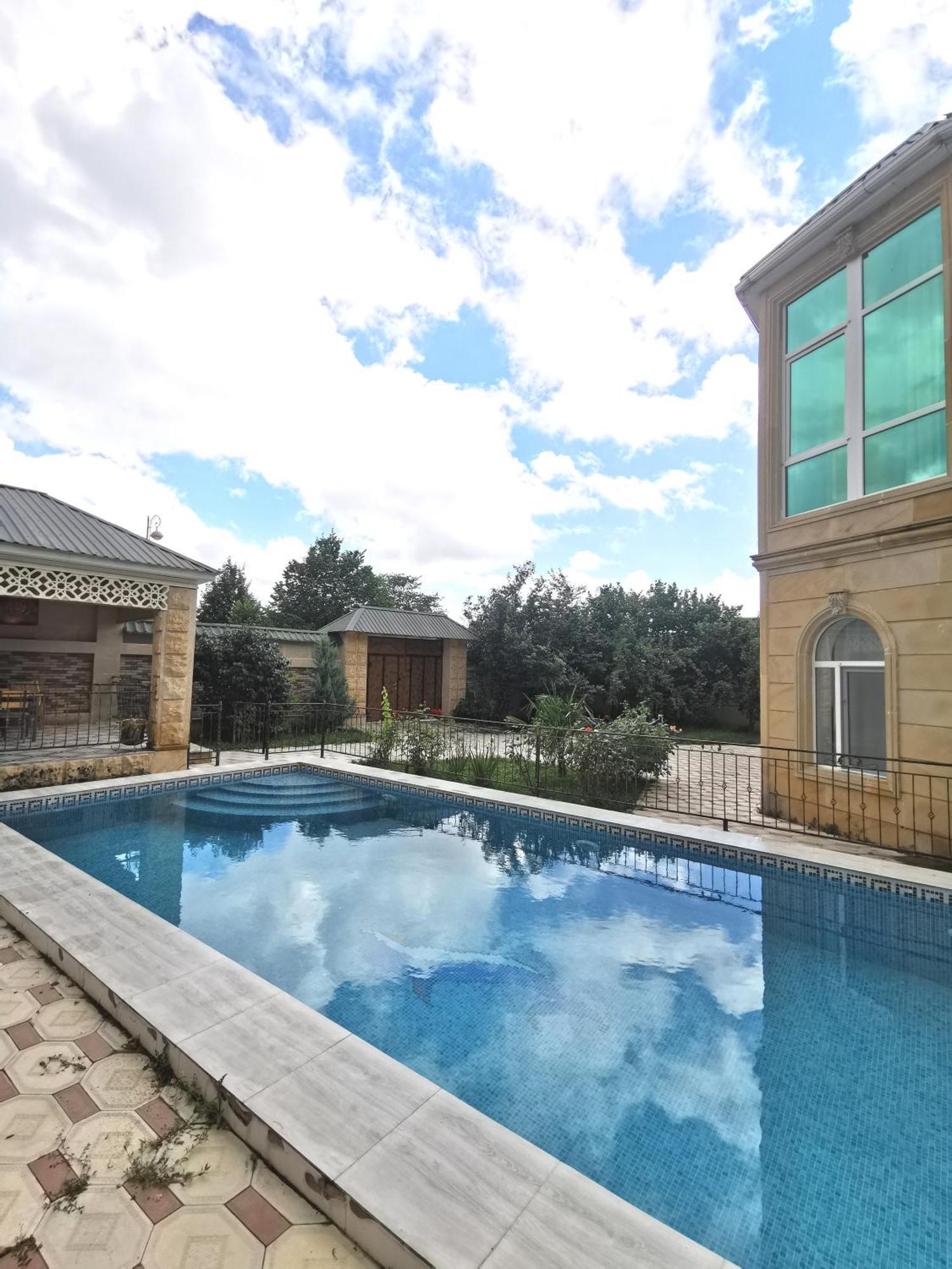 Raffles Villa With Pool Gabala Esterno foto