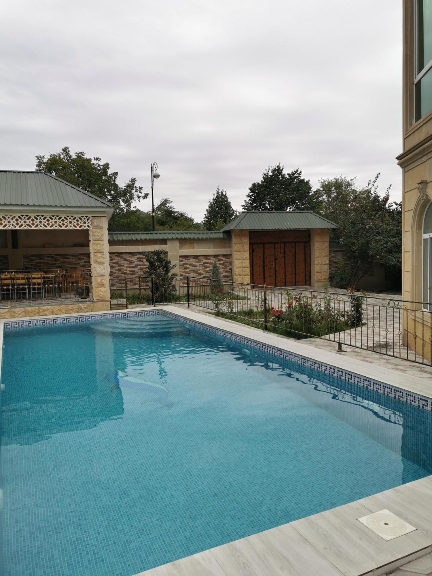 Raffles Villa With Pool Gabala Esterno foto